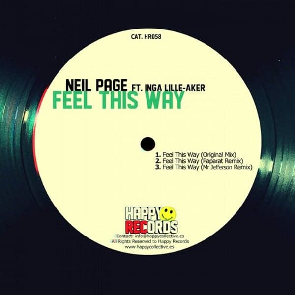 Neil Page, Inga Lille-Aker — Feel This Way EP