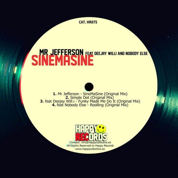 Mr Jefferson, Nobody Else, Deejay Will.i — SineMaSine EP